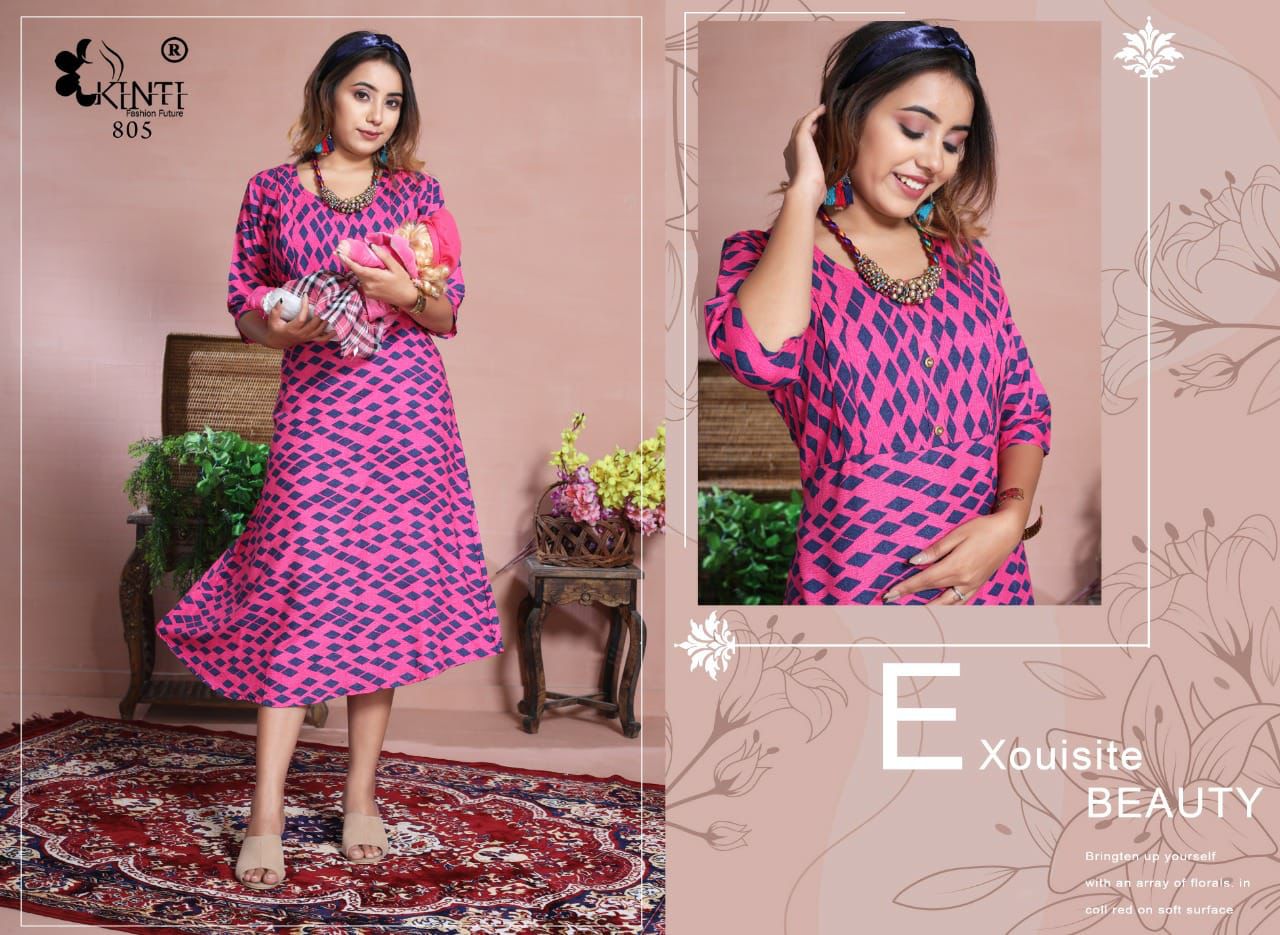Kinti Mamta 8 Latest Ethnic Wear Fancy Designer Kurti Collection